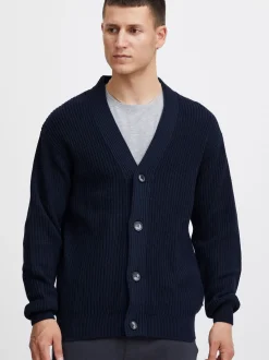 Solid Herren Cardigan - SDGore in blau