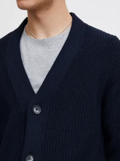 Solid Herren Cardigan - SDGore in blau