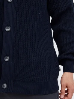 Solid Herren Cardigan - SDGore in blau