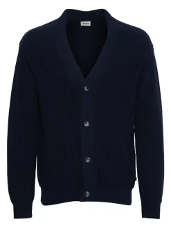 Solid Herren Cardigan - SDGore in blau