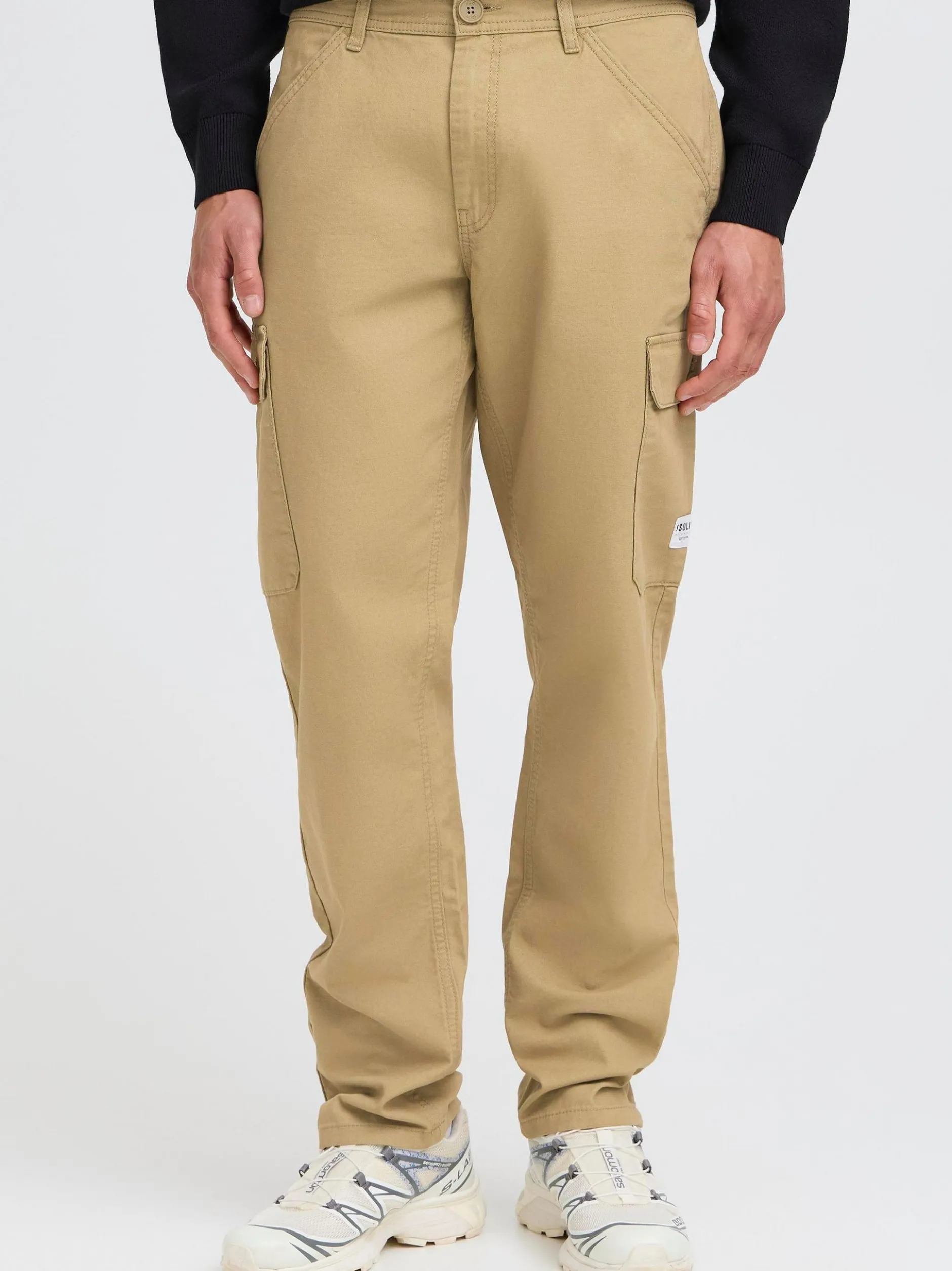 Solid Herren Cargohose - SDCadis in beige