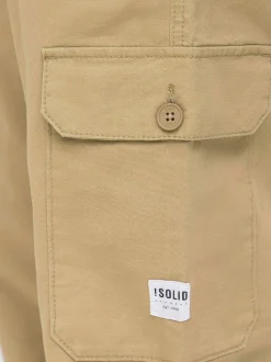 Solid Herren Cargohose - SDCadis in beige