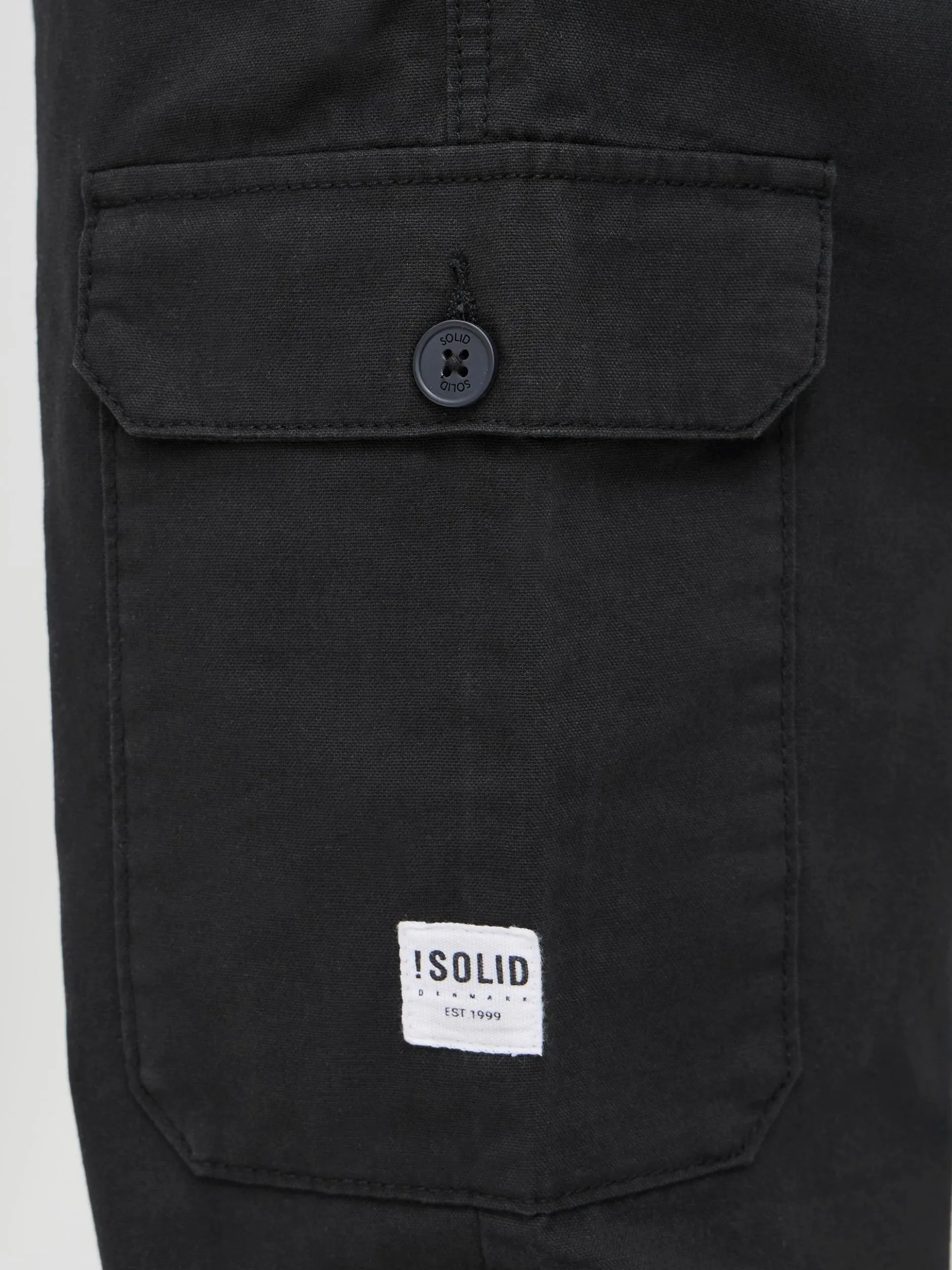 Solid Herren Cargohose - SDCadis in schwarz