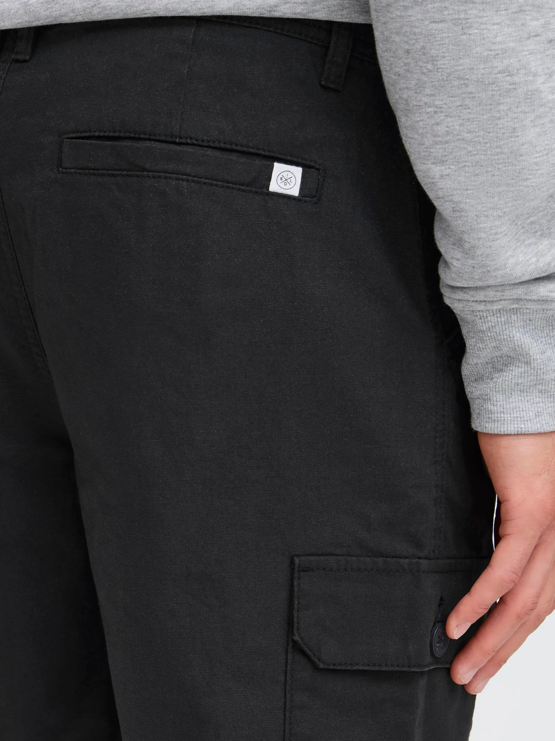 Solid Herren Cargohose - SDCadis in schwarz