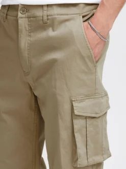 Solid Herren Cargohose - SDJoe in beige