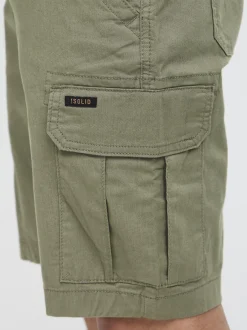 Solid Herren Cargoshorts - SDKallant in oliv