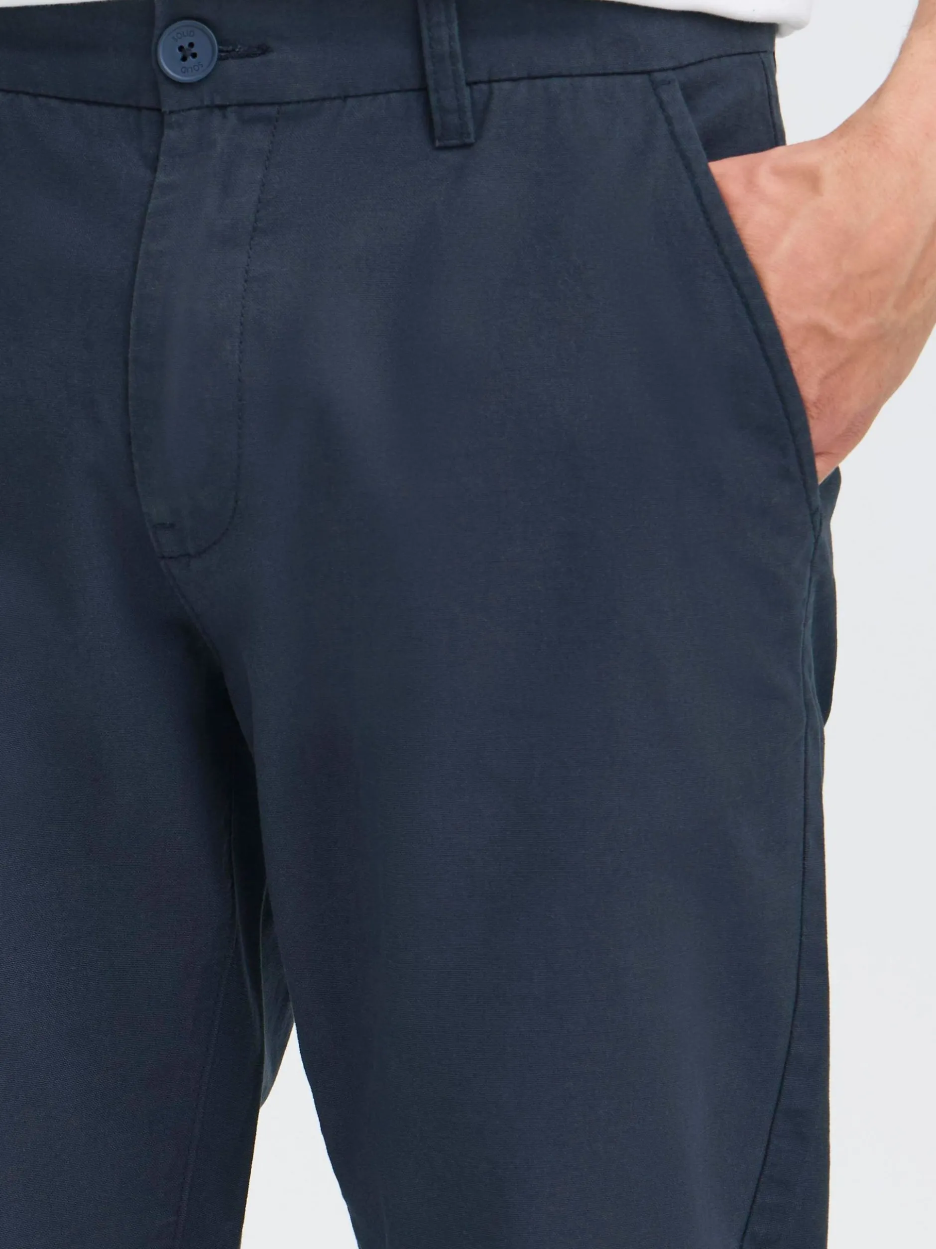 Solid Herren Chinohose - SDCaden in blau