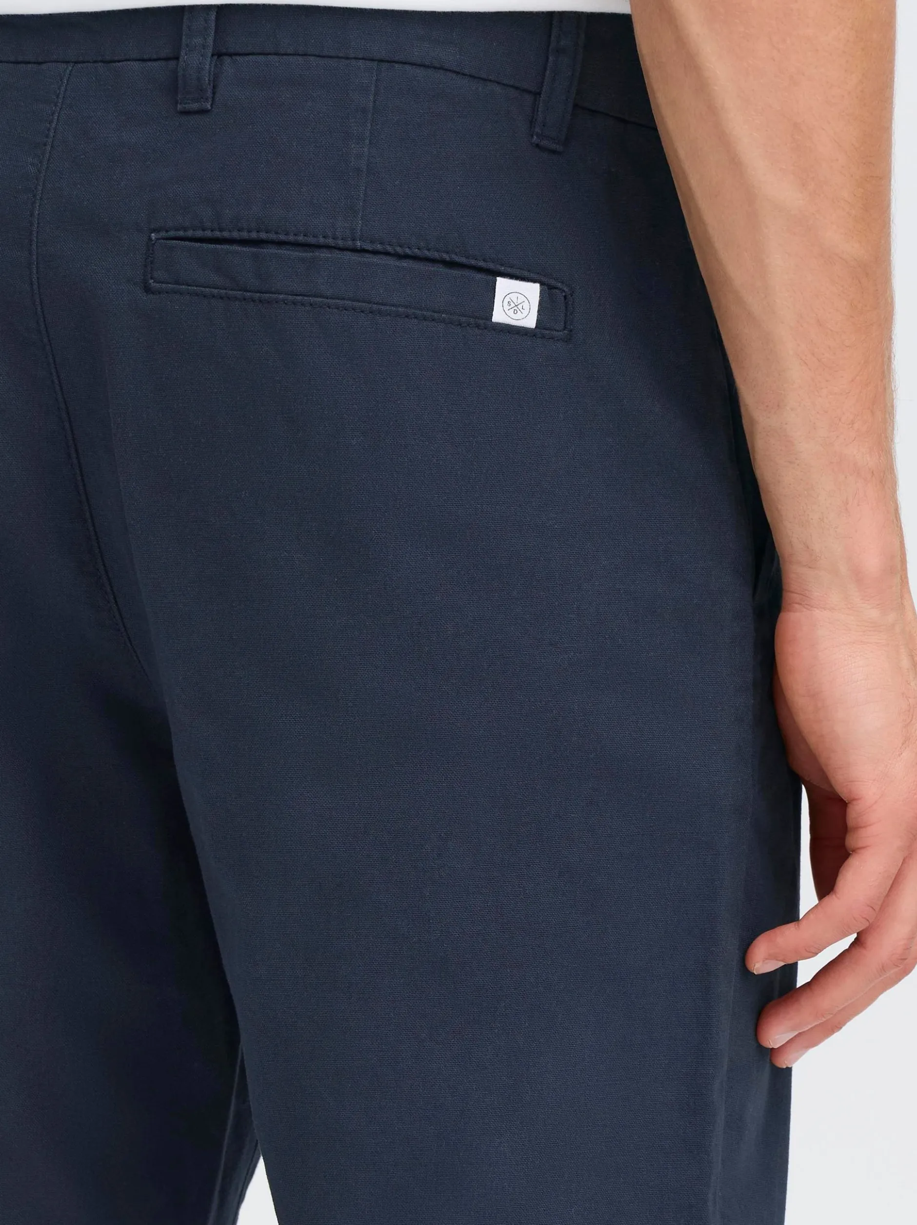 Solid Herren Chinohose - SDCaden in blau
