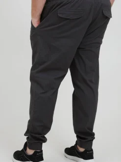 Solid Herren Chinohose - SDThereon Big & Tall in grau