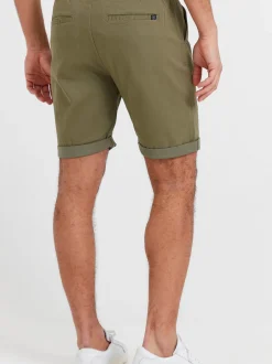 Solid Herren Chinoshorts - SDHenk in oliv