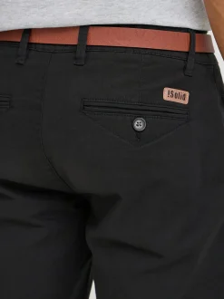 Solid Herren Chinoshorts - SDMontijo in schwarz