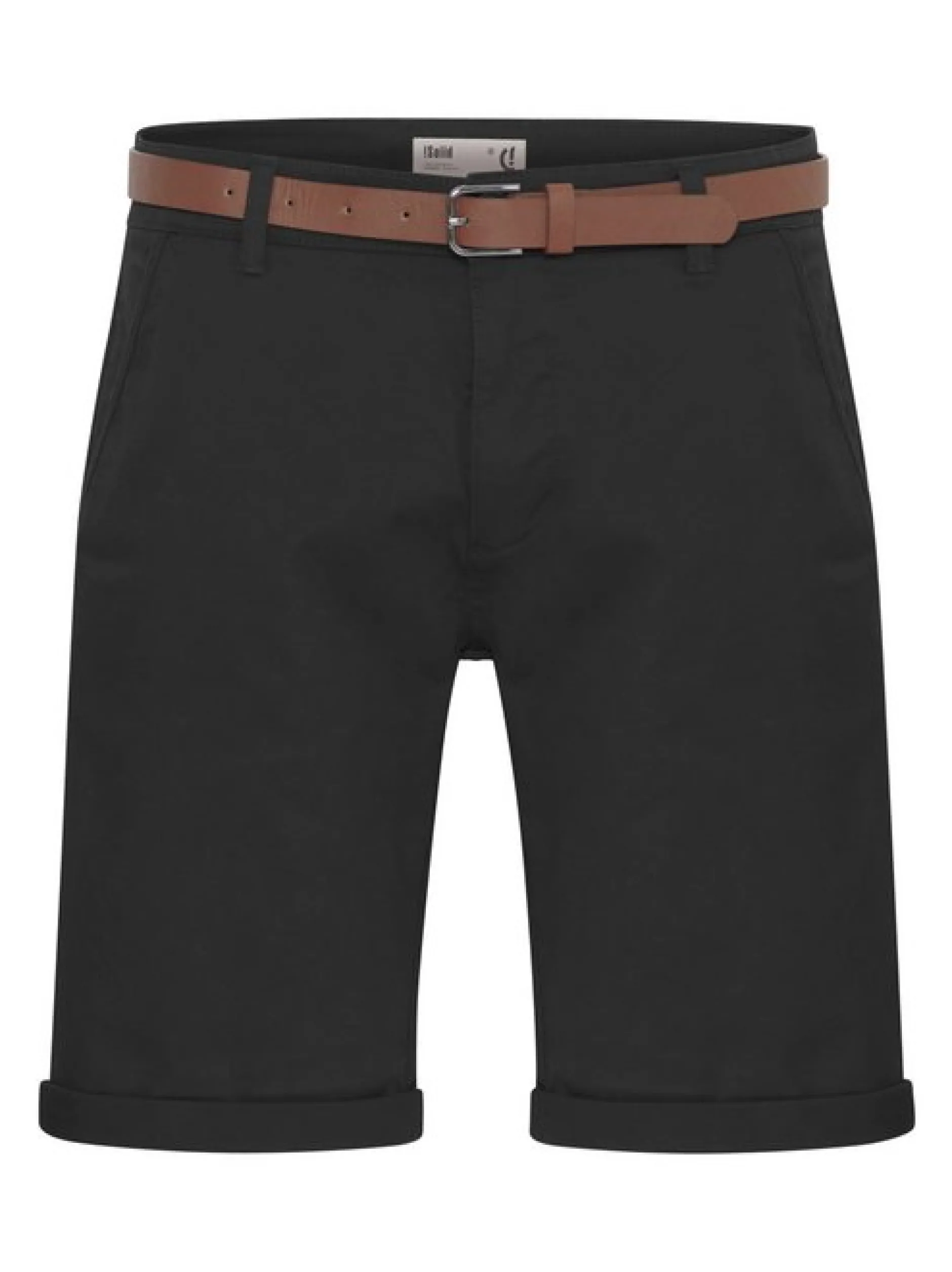 Solid Herren Chinoshorts - SDMontijo in schwarz