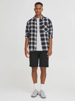 Solid Herren Chinoshorts - SDMontijo in schwarz
