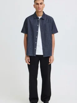 Solid Herren Jeanshemd - SDRogue in denim