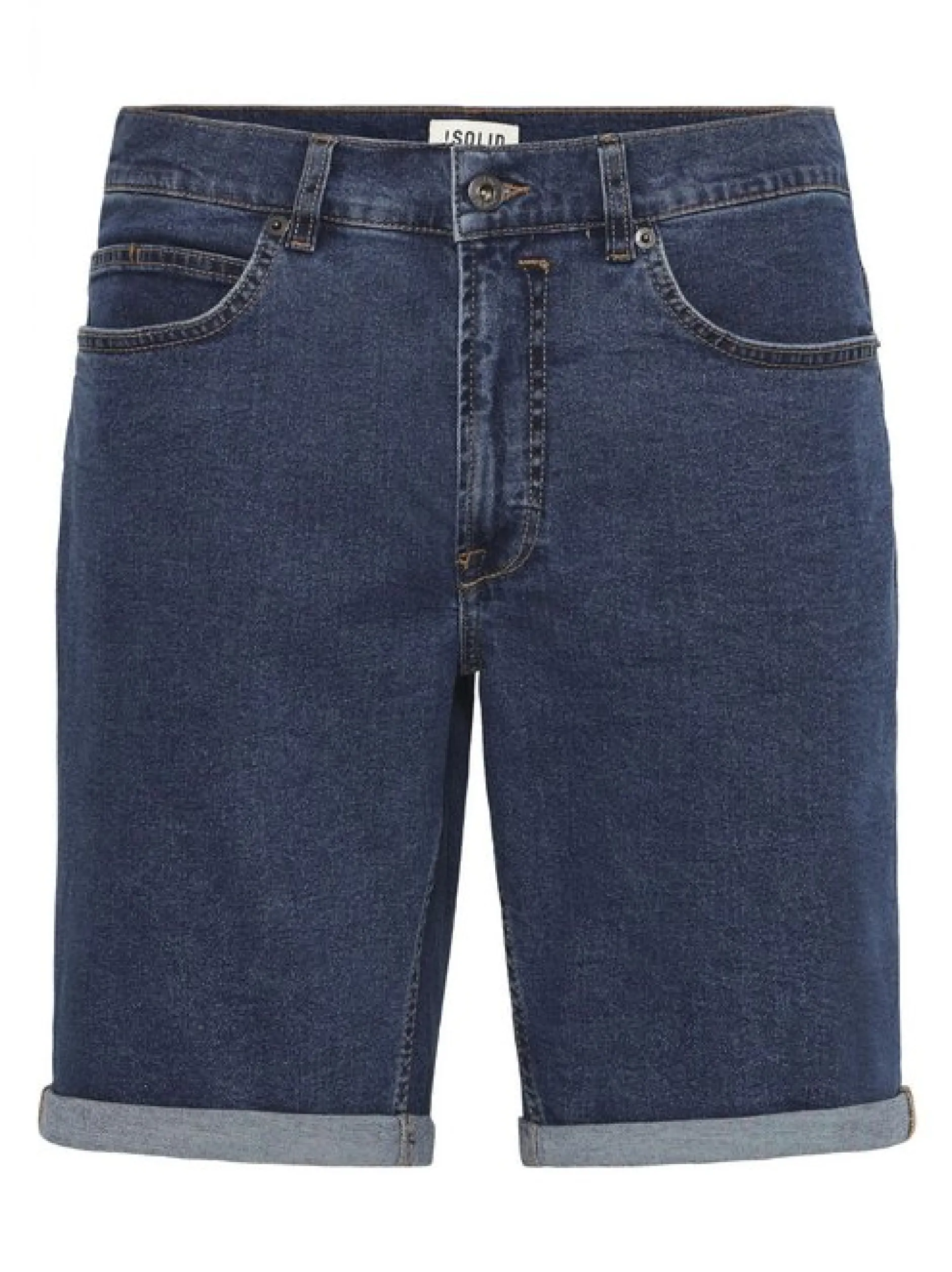 Solid Herren Jeansshorts - SDMittel in dark stone