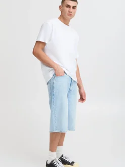 Solid Herren Jeansshorts - SDTommy in hellblau
