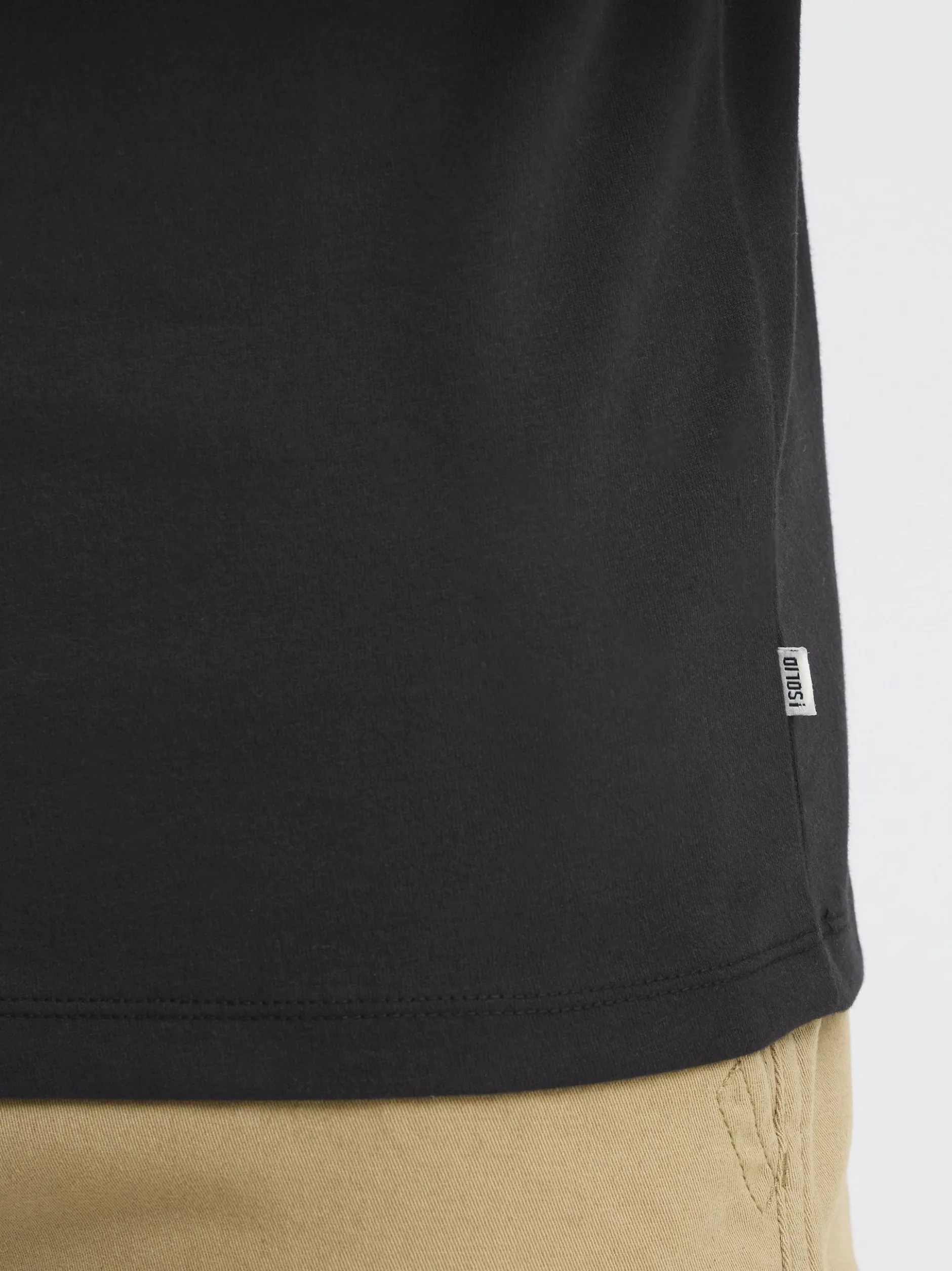 Solid Herren Langarmshirt - SDOdatten in schwarz