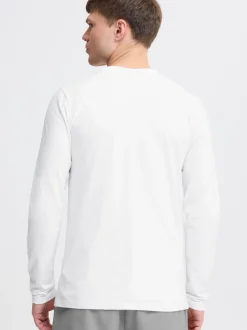 Solid Herren Langarmshirt - SDOdatten in weiß