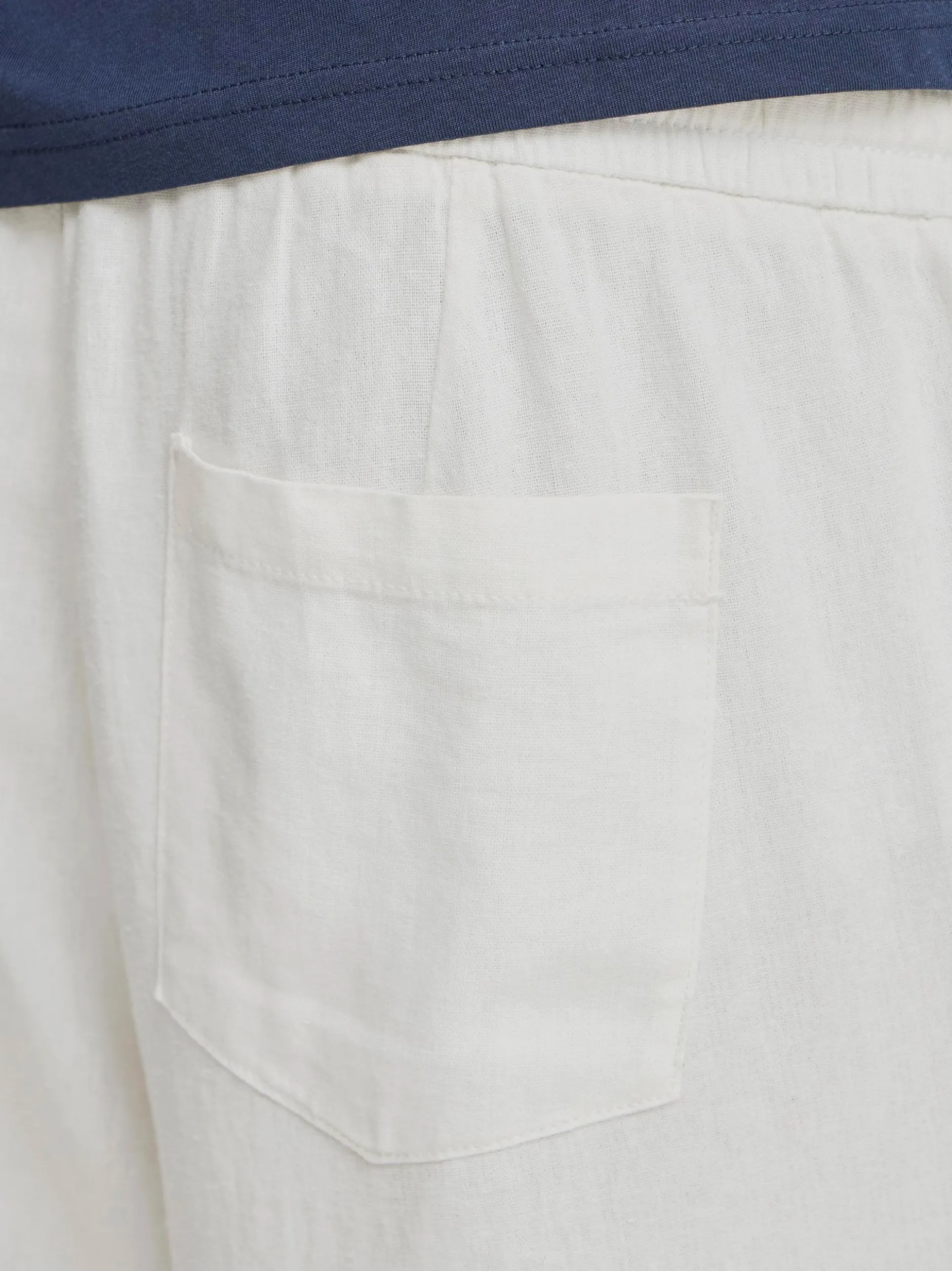 Solid Herren Leinenhose - SDAlann in weiß