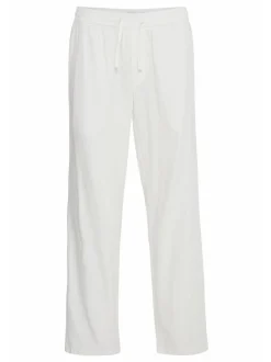 Solid Herren Leinenhose - SDAlann in weiß
