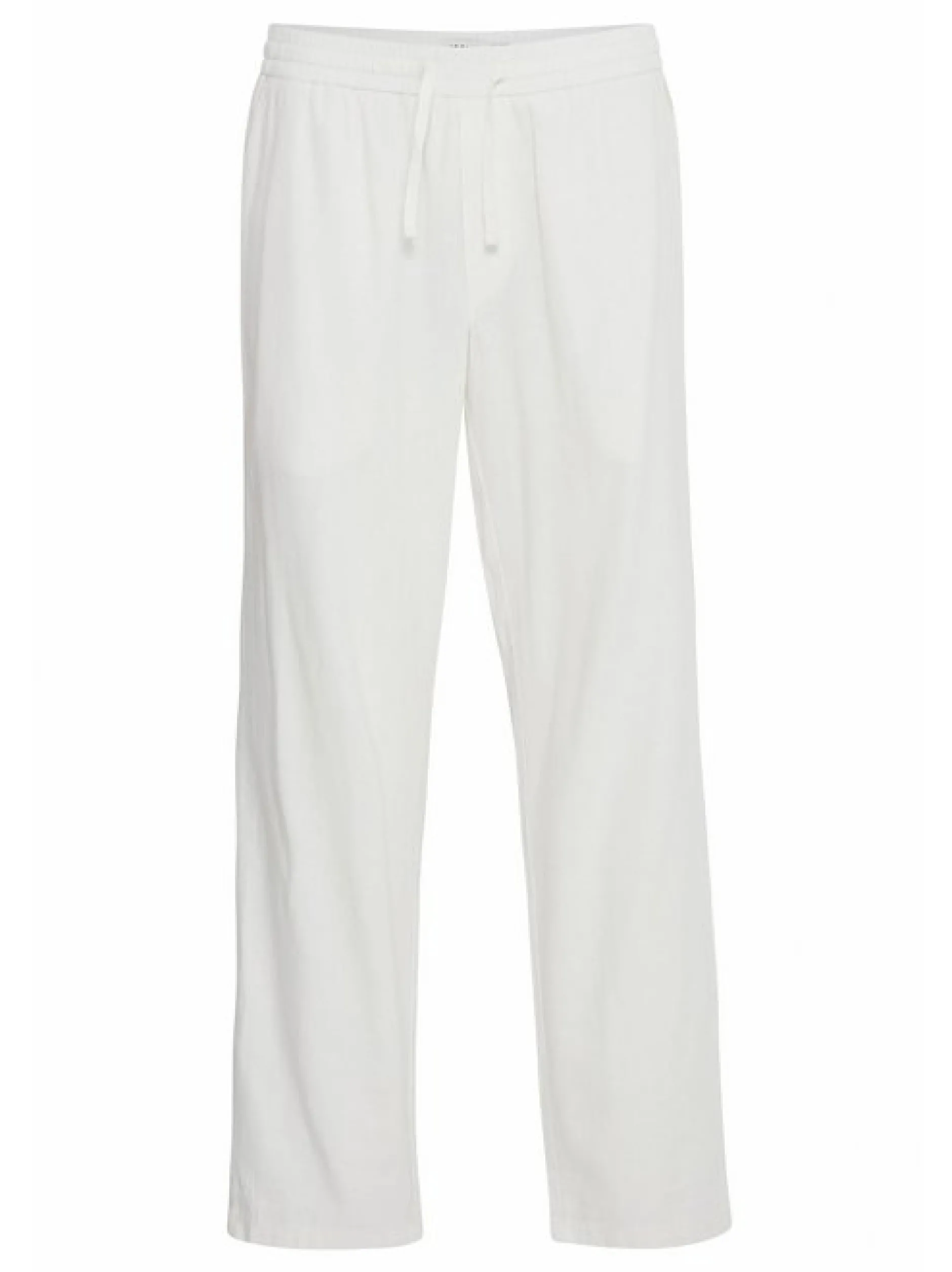 Solid Herren Leinenhose - SDAlann in weiß