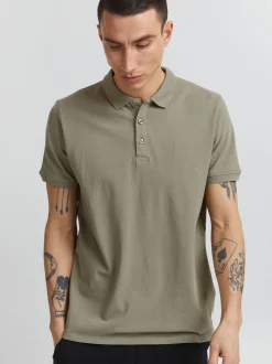 Solid Herren Poloshirt - SDAthen in grün