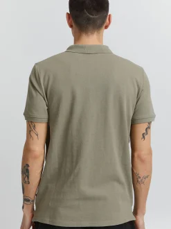 Solid Herren Poloshirt - SDAthen in grün