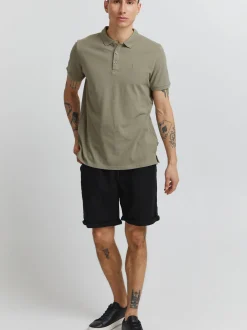 Solid Herren Poloshirt - SDAthen in grün