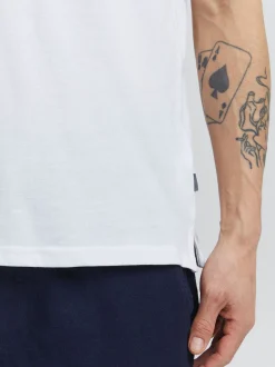 Solid Herren Poloshirt - SDAthen in weiß