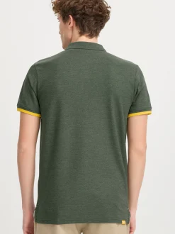 Solid Herren Poloshirt - SDBenjaminPolo in grün