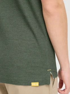 Solid Herren Poloshirt - SDBenjaminPolo in grün