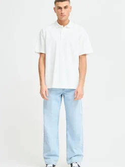 Solid Herren Poloshirt - SDOlexi in weiß