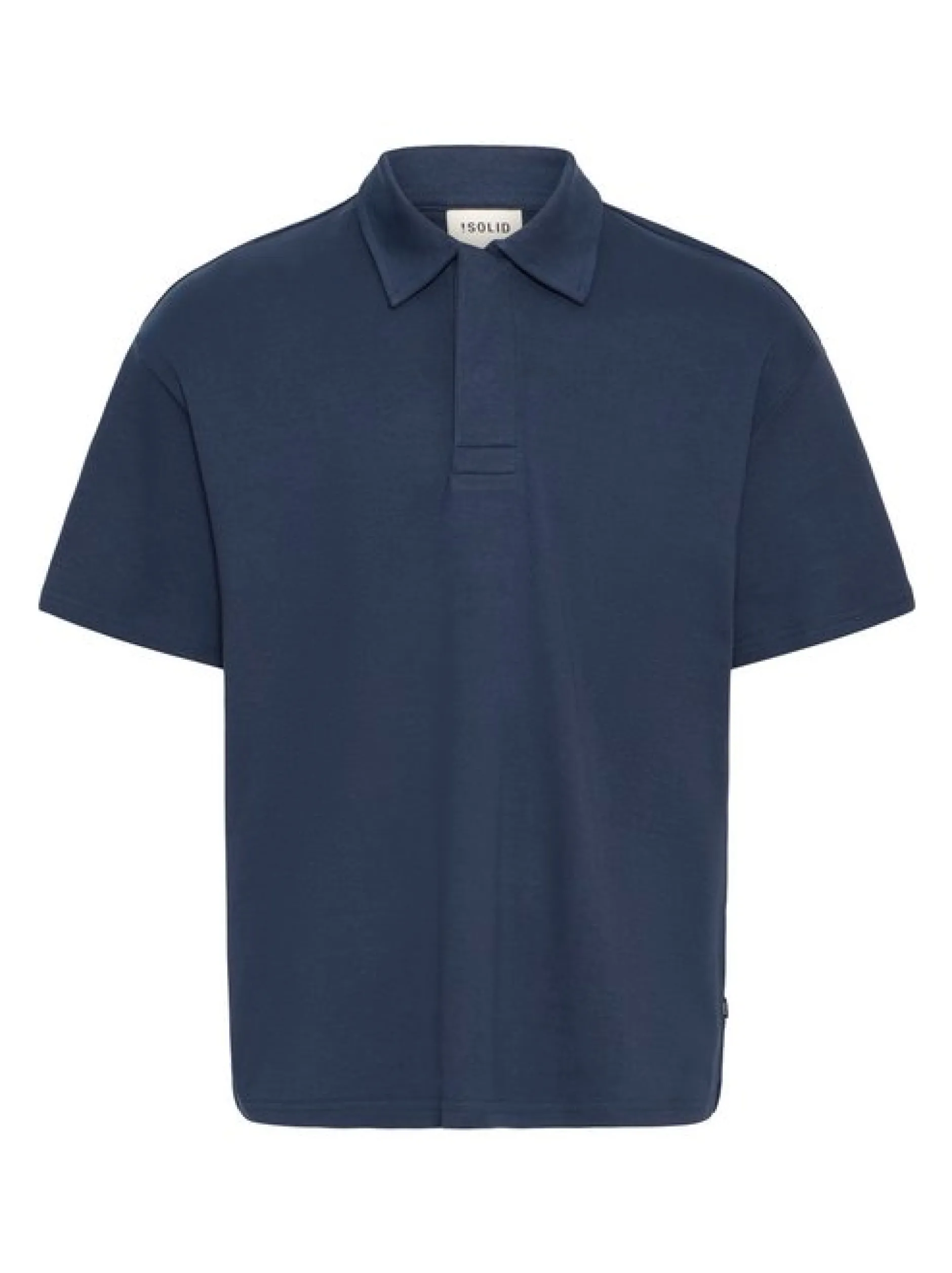 Solid Herren Poloshirt - SDOswald in blau