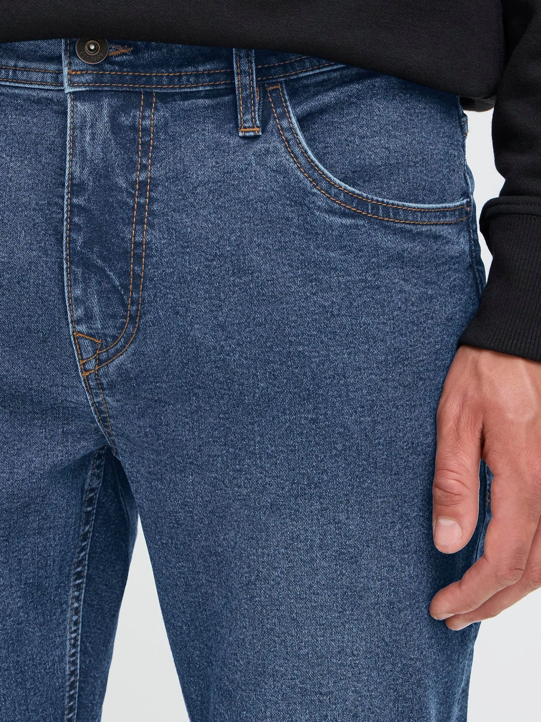 Solid Herren Regular-fit-Jeans - SDPayto in dark stone
