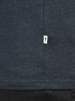 Solid Herren Rundhalsshirt - SDBastian in blau