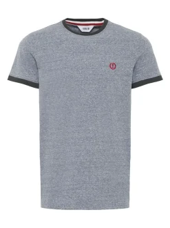 Solid Herren Rundhalsshirt - SDBennTee in blau