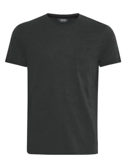 Solid Herren Rundhalsshirt - SDBob in grau
