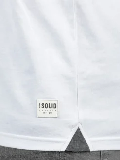 Solid Herren Rundhalsshirt - SDMalte in grau