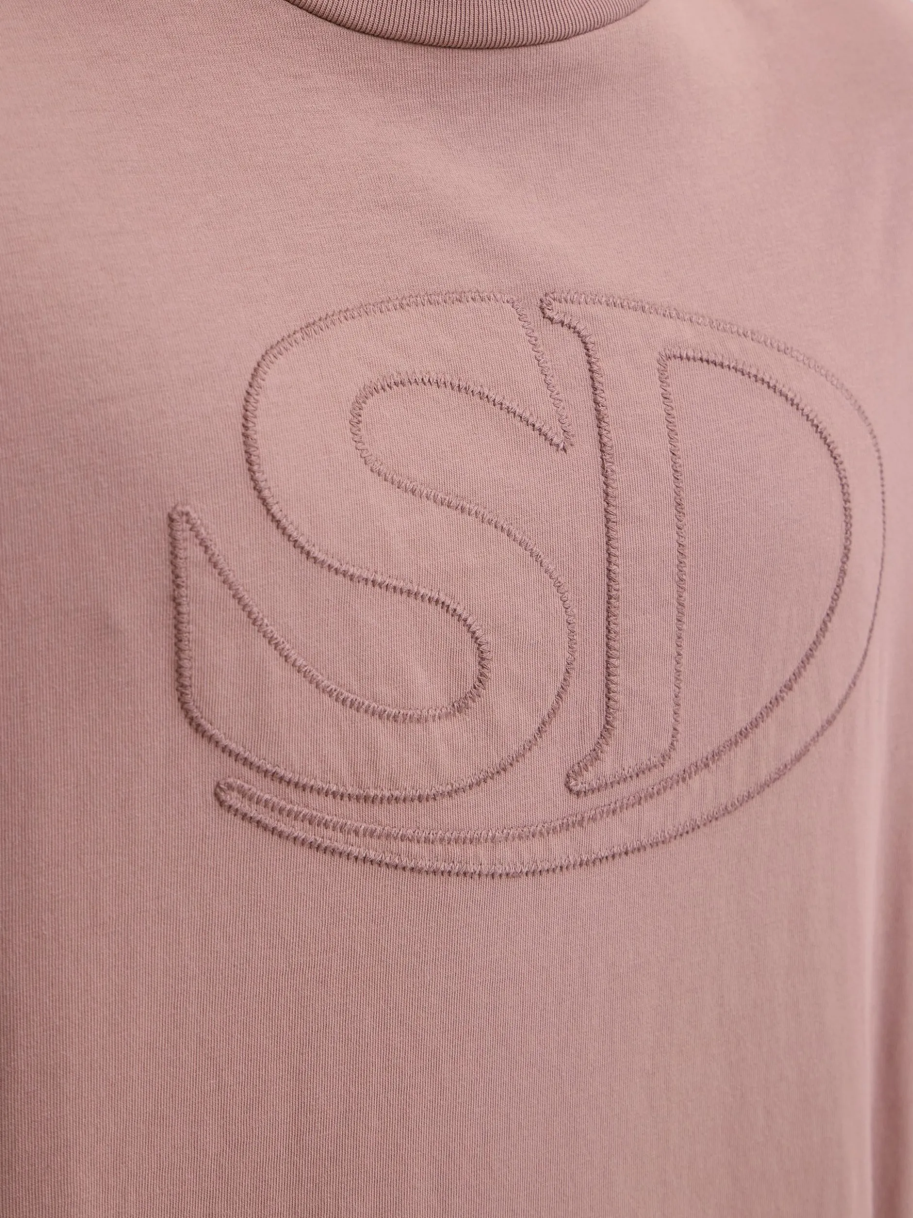 Solid Herren Rundhalsshirt - SDUncaster in rosa