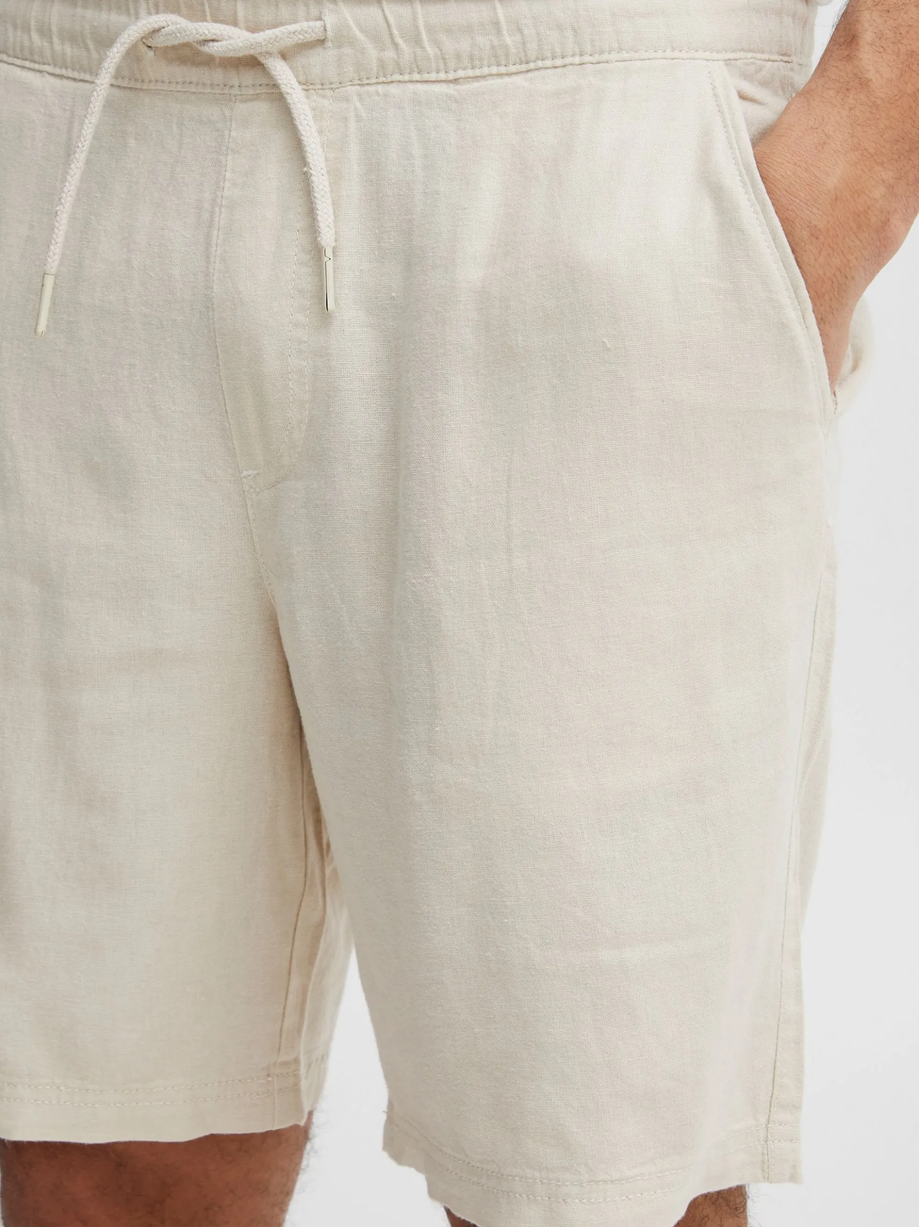 Solid Herren Shorts - SDAurelius in beige