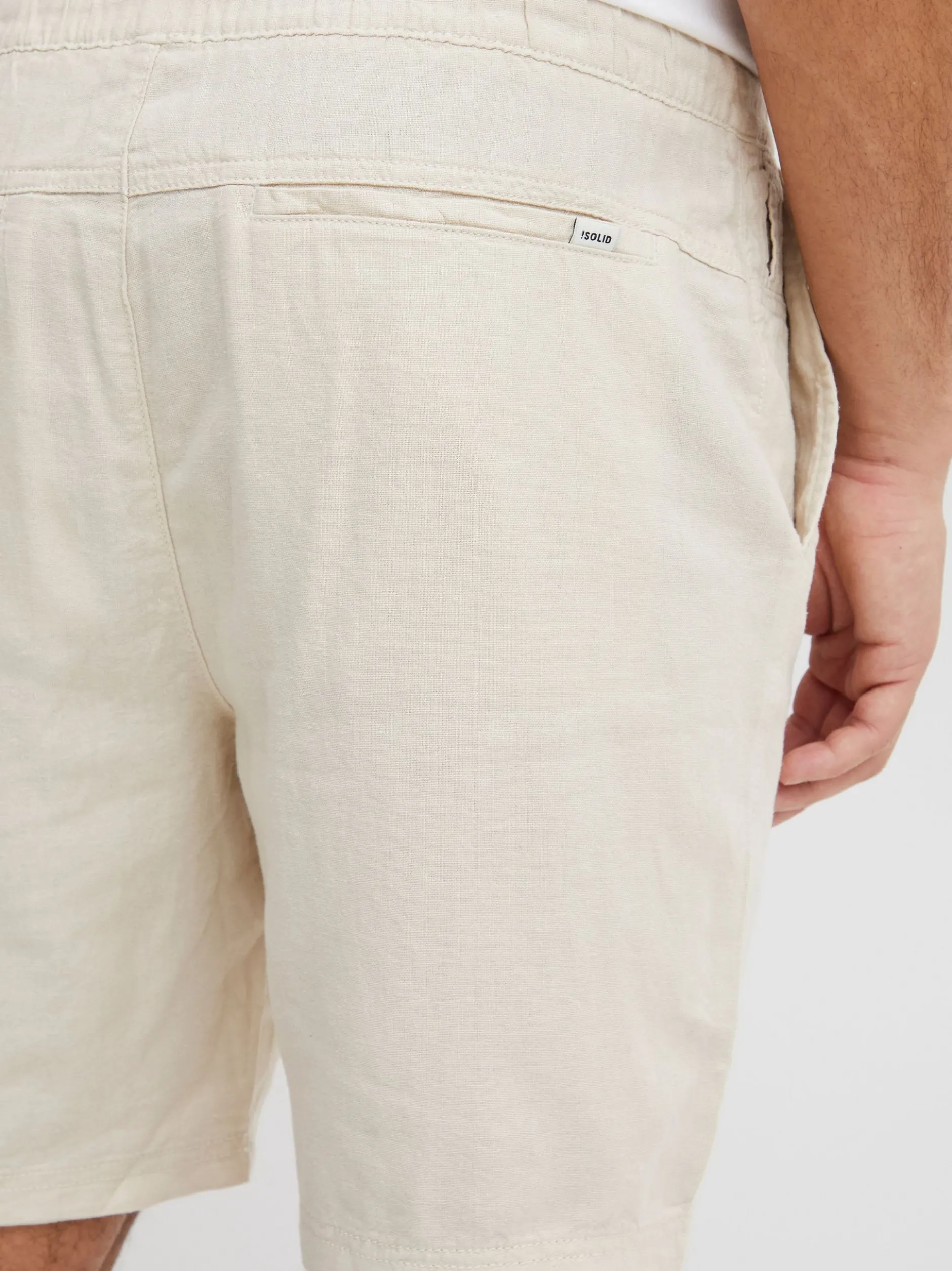 Solid Herren Shorts - SDAurelius in beige