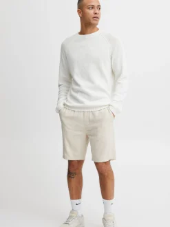 Solid Herren Shorts - SDAurelius in beige