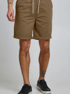 Solid Herren Shorts - SDJacob-Jim in braun