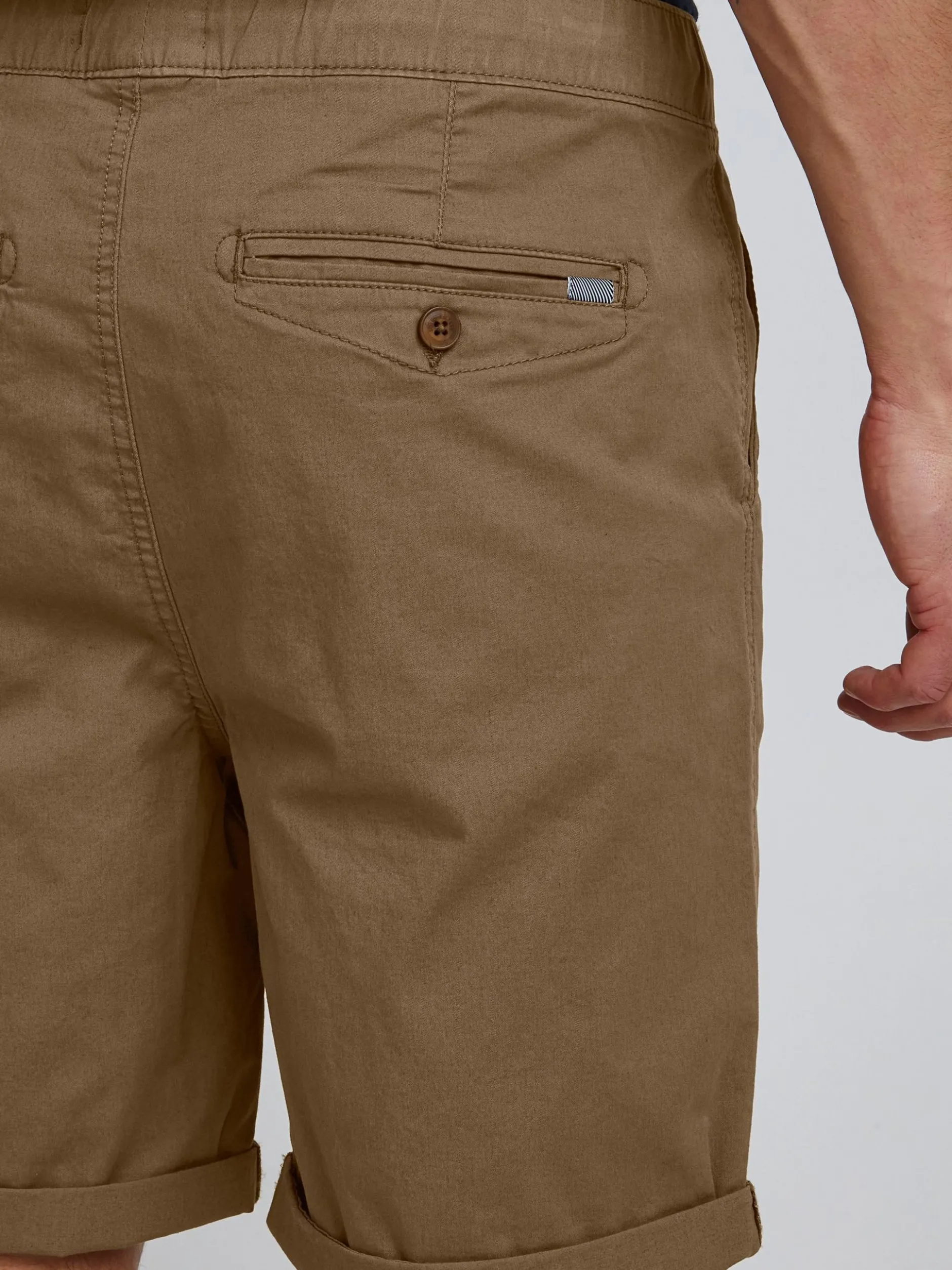 Solid Herren Shorts - SDJacob-Jim in braun