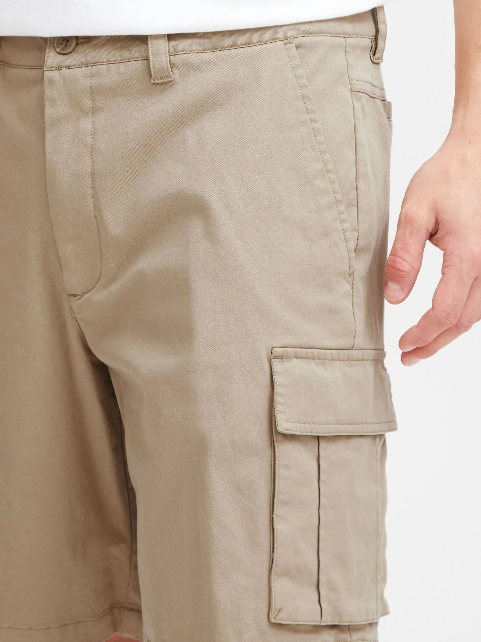 Solid Herren Shorts - SDJoe in beige