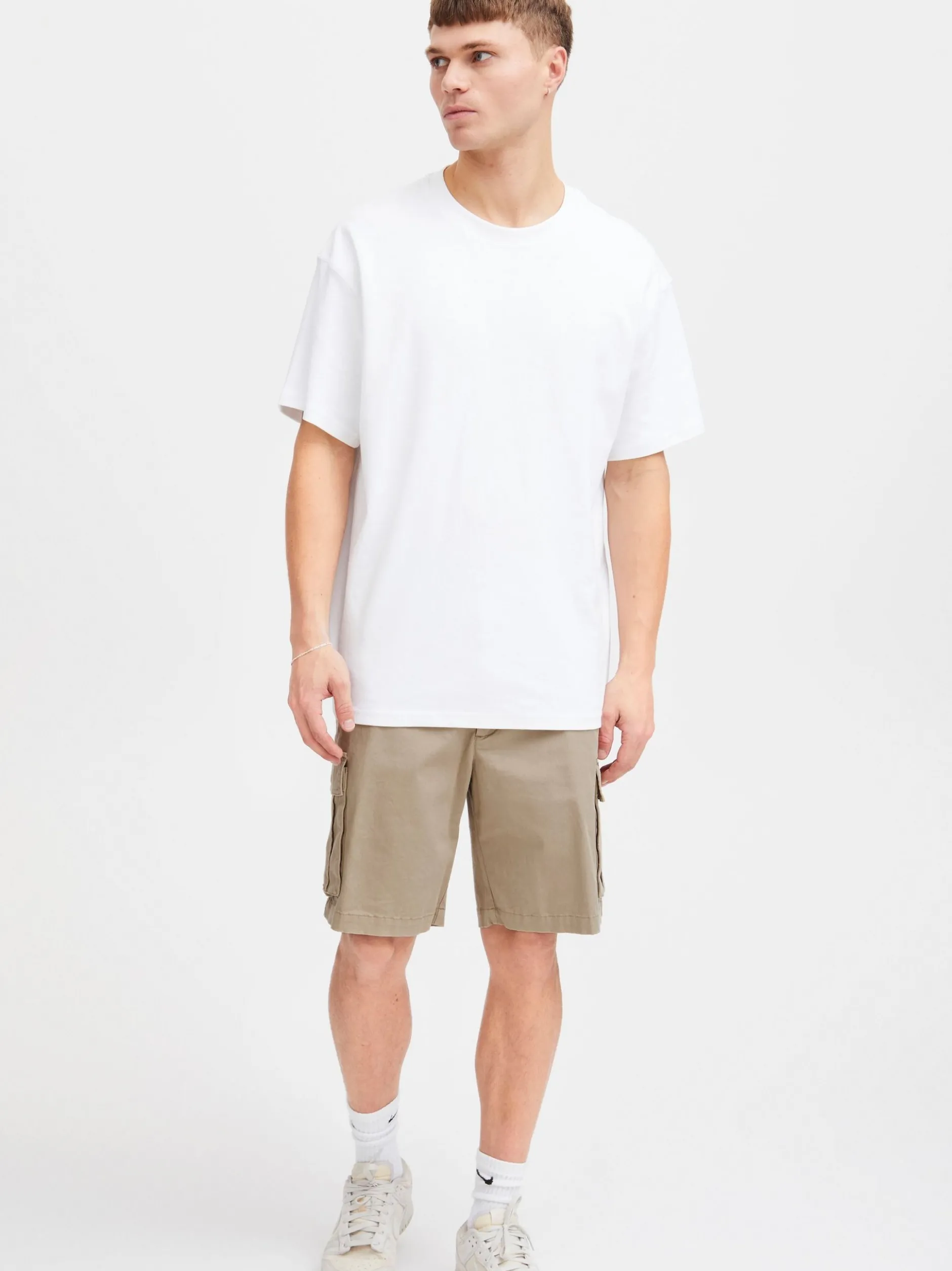 Solid Herren Shorts - SDJoe in beige