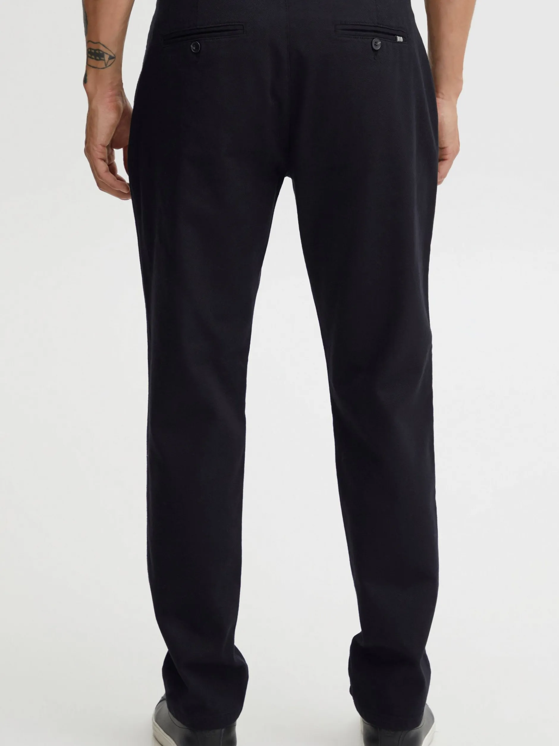 Solid Herren Stoffhose - SDFilip in schwarz