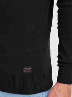 Solid Herren Strickjacke - SDAkalas in schwarz