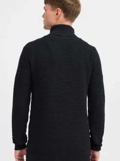 Solid Herren Strickjacke - SDRecone in schwarz