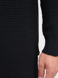 Solid Herren Strickjacke - SDRecone in schwarz